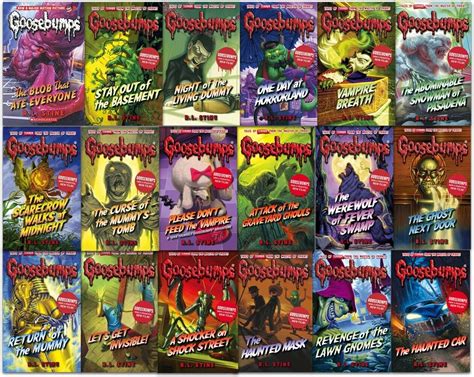 The Classic Goosebumps Series 20 Books Collection Set By R..